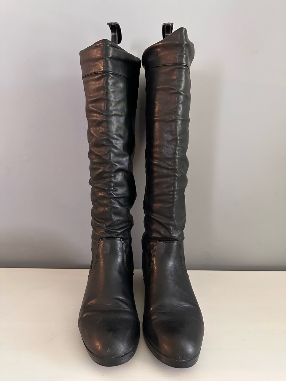 Cougar | Women's Long Boots | Black, Tall, Waterproof, Size 8, Under Knee, EUC